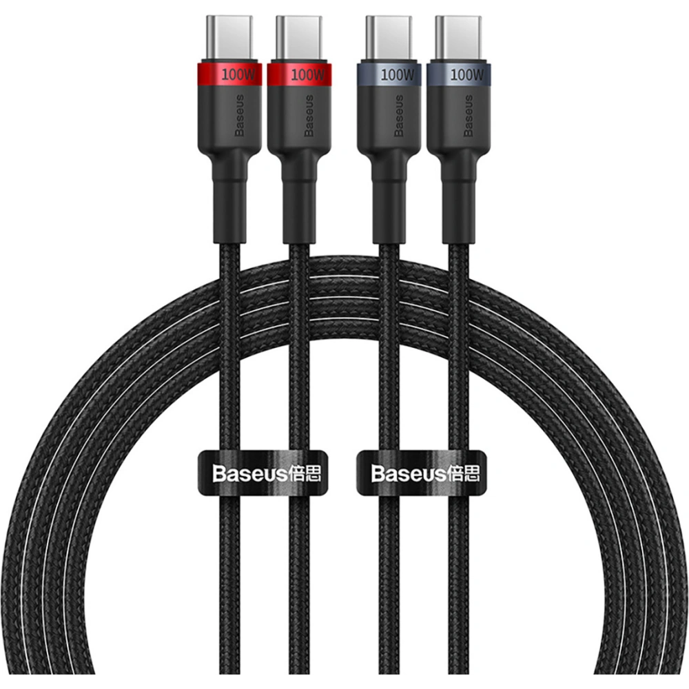 Hurtownia GSM - Kábel Baseus Cafule USB-C / USB-C 100W 1m [2 PACK] - BSU4887 - {ean13} - Hurt
