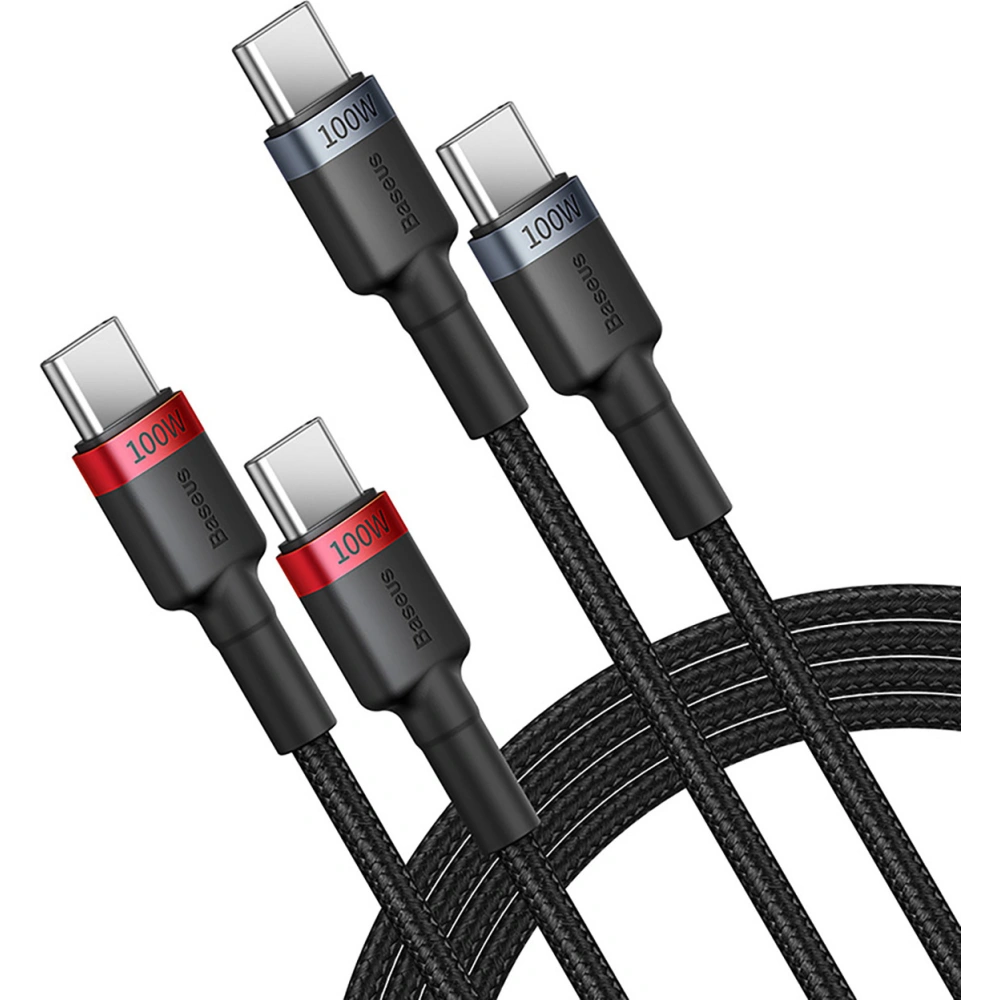 Hurtownia GSM - Kábel Baseus Cafule USB-C / USB-C 100W 1m [2 PACK] - BSU4887 - {ean13} - Hurt