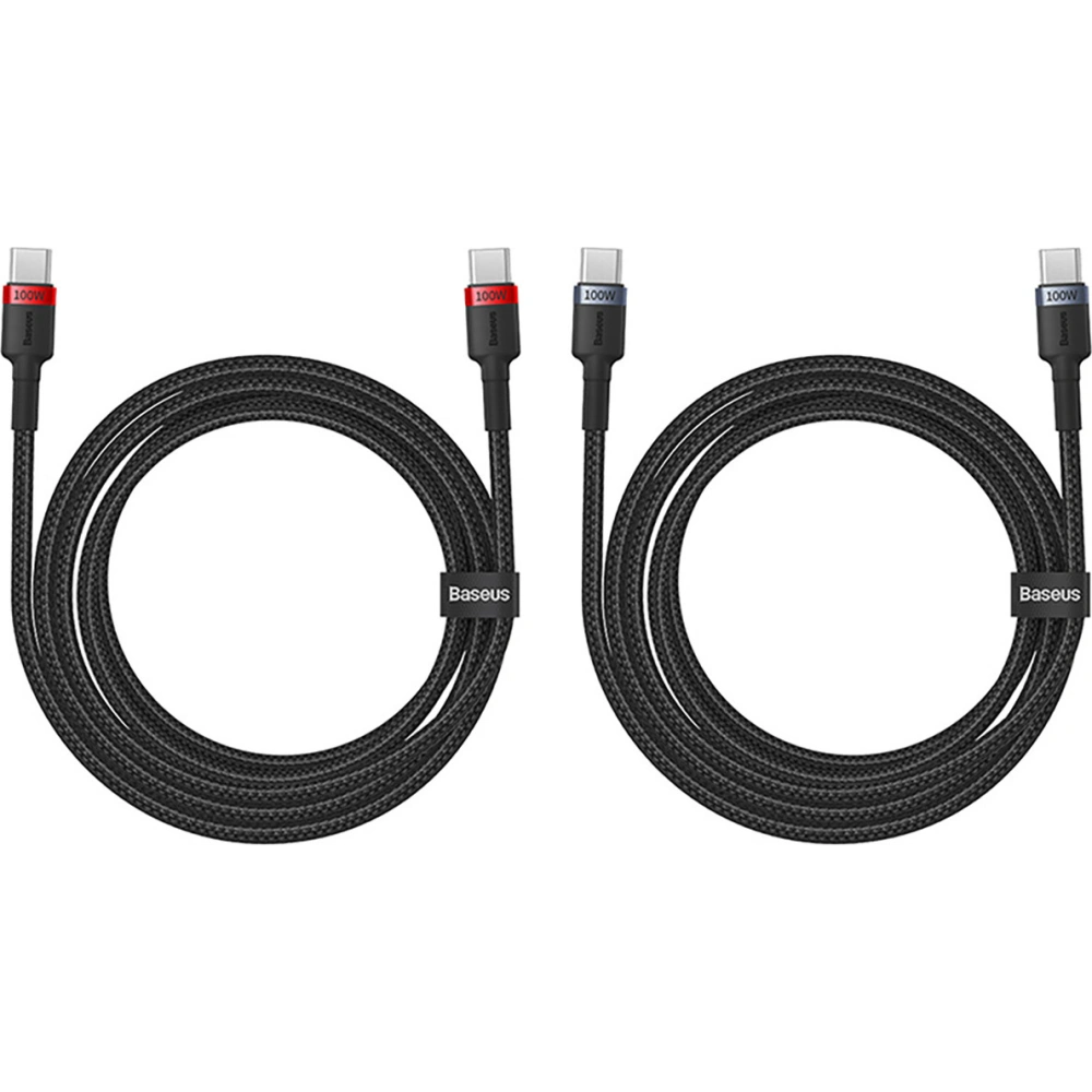 Hurtownia GSM - Kábel Baseus Cafule USB-C / USB-C 100W 1m [2 PACK] - BSU4887 - {ean13} - Hurt