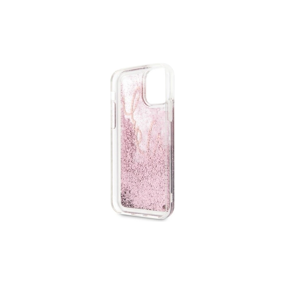 Wholesale Karl Lagerfeld KLHCN61TRKSRG iPhone 11 rose gold Glitter Signature - KLD161RS - {ean13} - Hurt