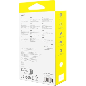 Hurtownia GSM - Kabel Baseus Cafule USB-C / USB-C 100W 1m [2 PACK] - BSU4887 - {ean13} - Hurt