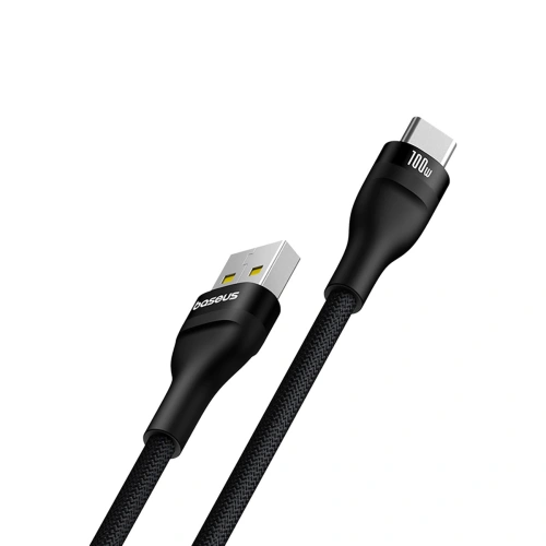 Kabel Baseus Flash 2 USB-A / USB-C 100W 2m czarny