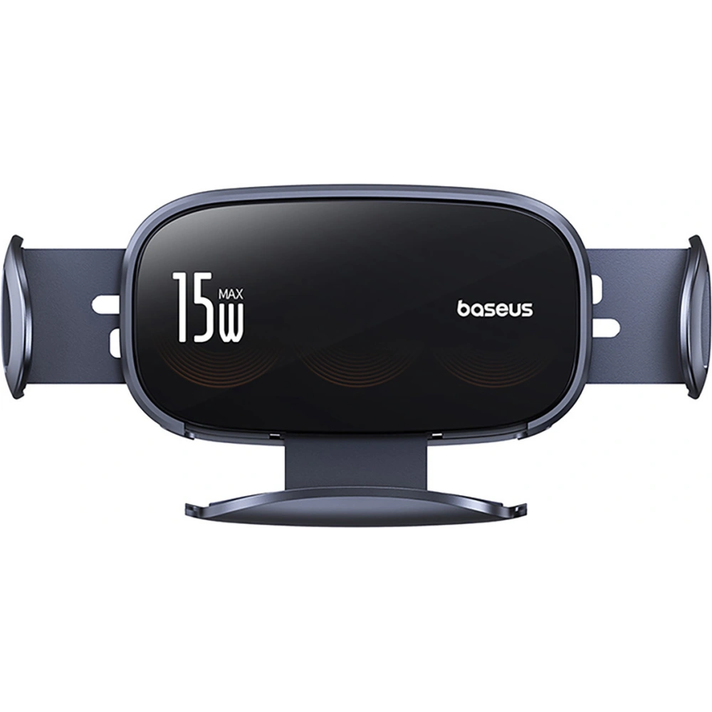 Hurtownia GSM - Suport auto pentru grilă cu încărcător inductiv Baseus LightChaser BS-CM029 15W negru - BSU4889 - {ean13} - Hurt