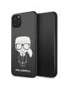 Karl Lagerfeld KLHCN65DLFKBK iPhone 11 Pro Max czarny/black hard case Iconic Karl Glitter