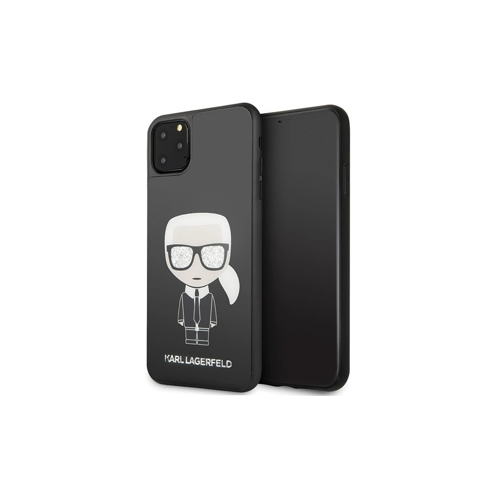 Hurtownia GSM - Karl Lagerfeld KLHCN65DLFKBK iPhone 11 Pro Max czarny/black hard case Iconic Karl Glitter - KLD165BLK - {ean13} - Hurt
