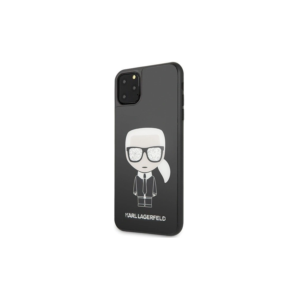 Hurtownia GSM - Karl Lagerfeld KLHCN65DLFKBK iPhone 11 Pro Max czarny/black hard case Iconic Karl Glitter - KLD165BLK - {ean13} - Hurt