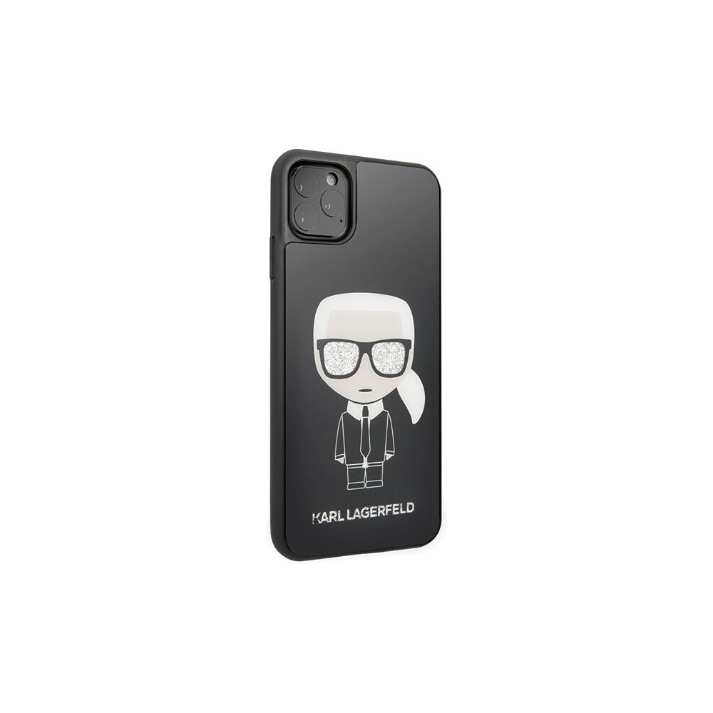 Hurtownia GSM - Karl Lagerfeld KLHCN65DLFKBK iPhone 11 Pro Max czarny/black hard case Iconic Karl Glitter - KLD165BLK - {ean13} - Hurt