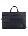 Geanta UNIQ Cavalier pentru laptop, husa de 15 inch, neagră/charcoal black.