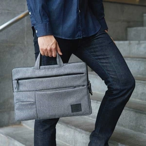 UNIQ Cavalier laptop Sleeve 15 inch charcoal black