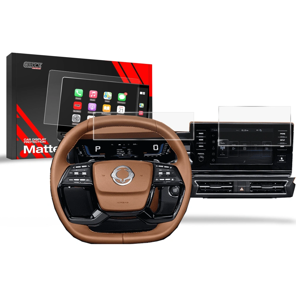 Hurtownia GSM - Matt fólia GrizzGlass CarDisplay védelem SsangYoung Torres 9" 2023-2024 [2w1] - GRZ9620 - {ean13} - Hurt