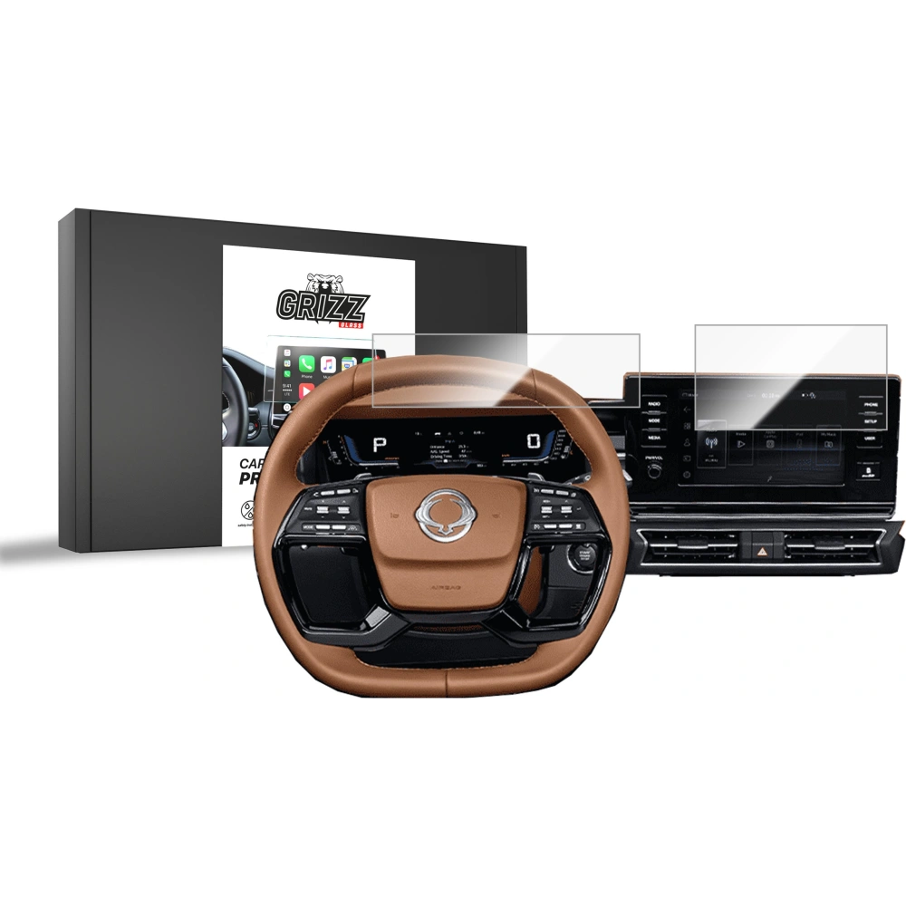 Hurtownia GSM - Fólie keramická GrizzGlass CarDisplay Protection pro SsangYoung Torres 9" 2023-2024 [2w1] - GRZ9635 - {ean13} - Hurt