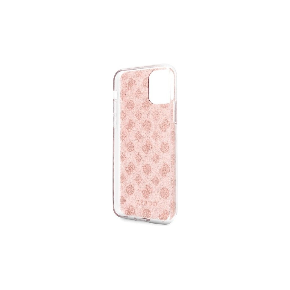 Hurtownia GSM - Etui Guess GUHCN61TPERG Apple iPhone 11 różowy/pink hard case 4G Peony Glitter - GUE241PNK - {ean13} - Hurt