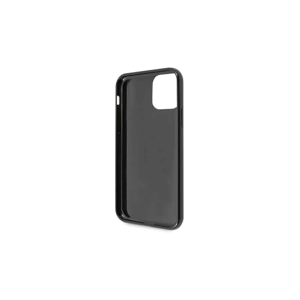 Wholesale Guess GUHCN61TPUBKGLG iPhone 11 black hard case Glitter 4G Circle Logo - GUE242BLK - {ean13} - Hurt