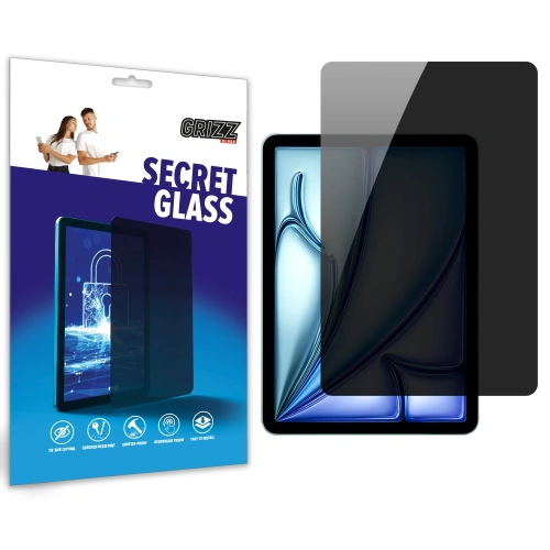Matowe szkło prywatyzujące GrizzGlass SecretGlass do Apple iPad Air 11" 2024 (6. generacji)