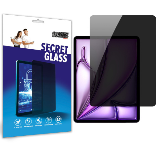 Hurtownia GrizzGlass - 5906146422766 - GRZ9660 - Szkło prywatyzujące GrizzGlass SecretGlass do Apple iPad Air 13" 2024 (6. generacji) - B2B homescreen