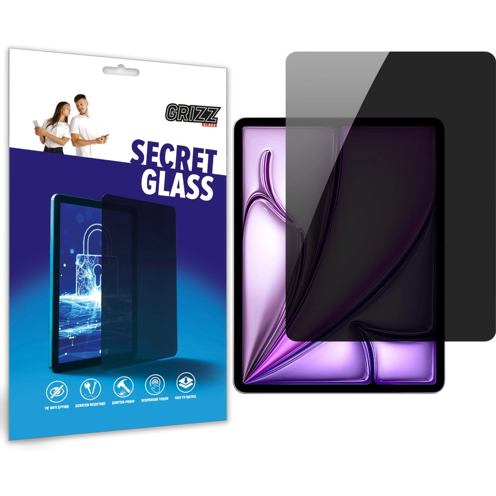 Hurtownia GSM - Szkło prywatyzujące GrizzGlass SecretGlass do Apple iPad Air 13" 2024 (6. generacji) - GRZ9660 - {ean13} - Hurt