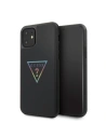 Guess GUHCN61TRMLBK iPhone 11 black hard case Triangle Glitter