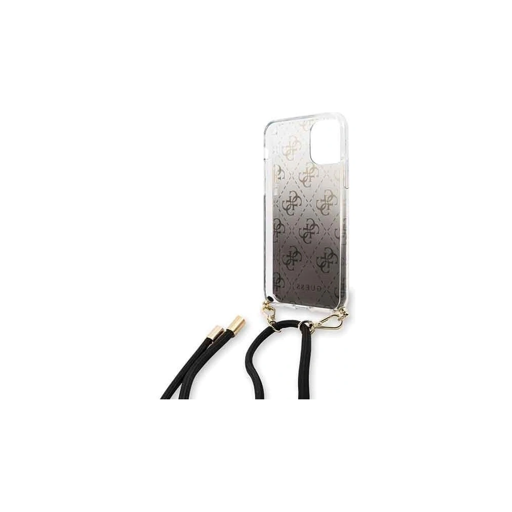 Wholesale Guess GUHCN61WO4GBK iPhone 11 black hard case 4G Gradient - GUE245BLK - {ean13} - Hurt