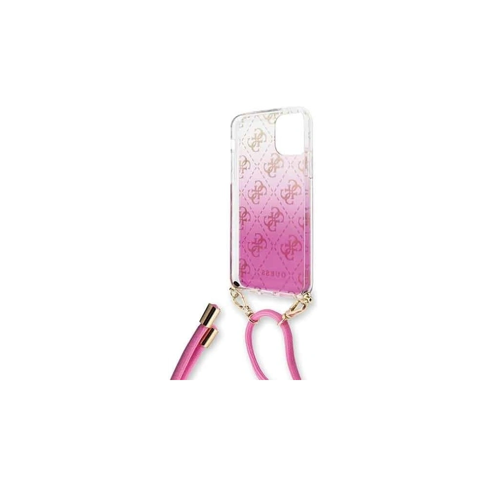 Hurtownia GSM - Etui Guess GUHCN61WO4GPI Apple iPhone 11 różowy/pink hard case 4G Gradient - GUE246PNK - {ean13} - Hurt