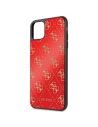 Wholesale Guess GUHCN654GGPRE iPhone 11 Pro Max red hard case 4G Double Layer Glitter - GUE248RED - {ean13} - Hurt
