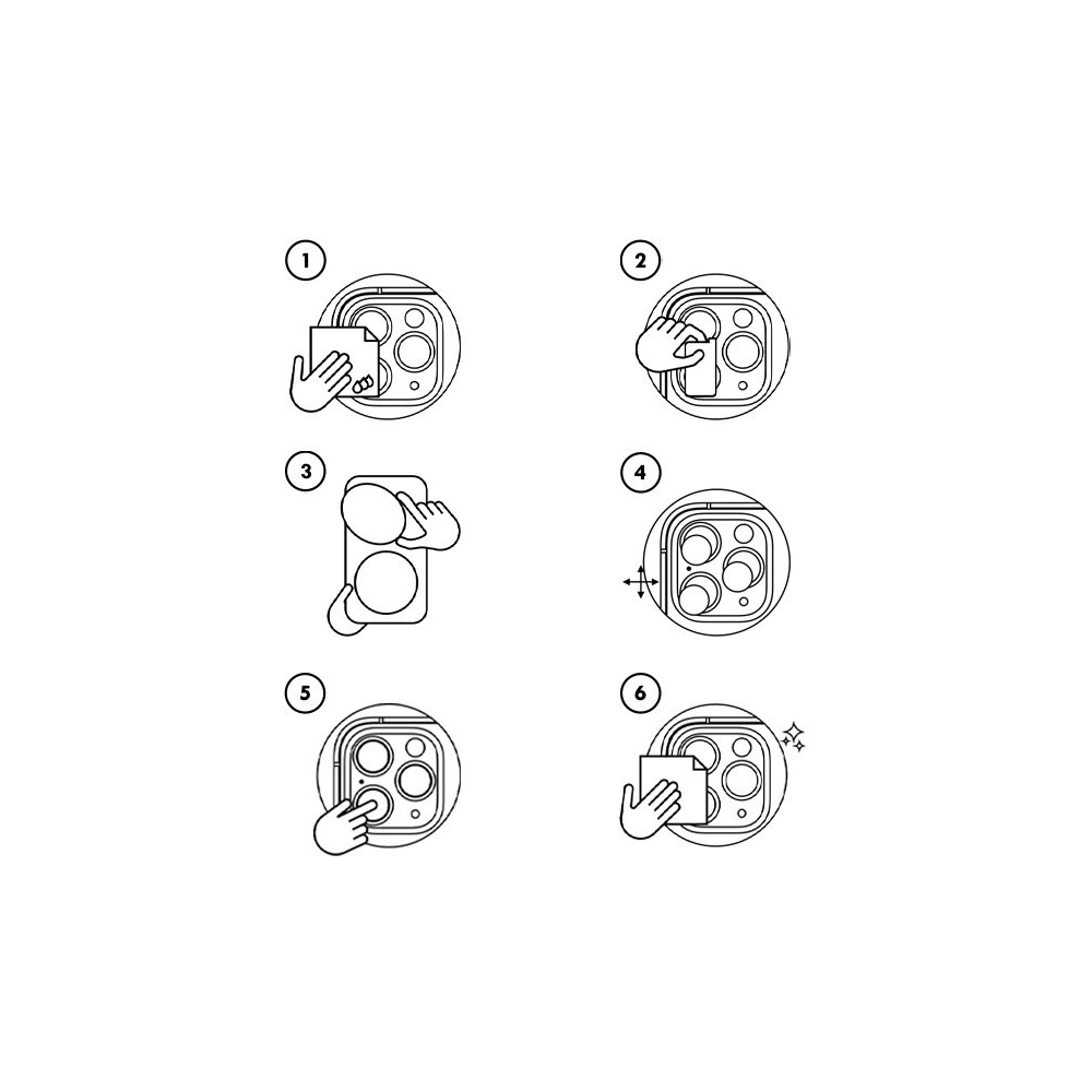 Szkło na aparat GrizzGlass HybridGlass Camera do Vivo V30 SE
