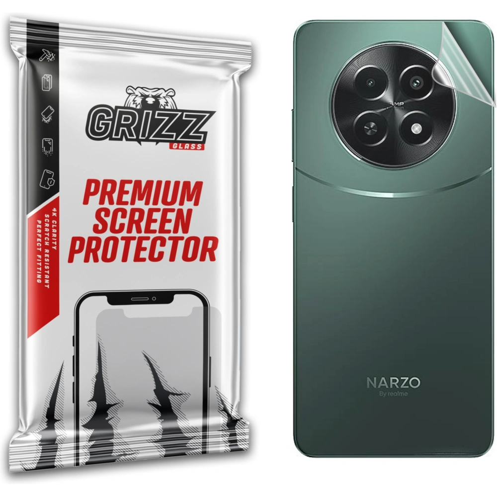 Hurtownia GSM - Fólia hátuljára GrizzGlass SatinSkin a Realme Narzo 70x-hoz - GRZ9701 - {ean13} - Hurt