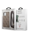 Hurtownia GSM - Etui Guess GUHCN65CB4GB Apple iPhone 11 Pro Max brązowy/brown hard case 4G Crossbody - GUE250BR - {ean13} - Hurt