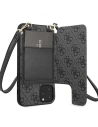 Hurtownia GSM - Etui Guess GUHCN65CB4GG Apple iPhone 11 Pro Max szary/grey hard case 4G Crossbody - GUE251GRY - {ean13} - Hurt