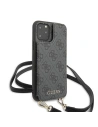 Wholesale Guess GUHCN65CB4GG iPhone 11 Pro Max grey hard case 4G Crossbody - GUE251GRY - {ean13} - Hurt