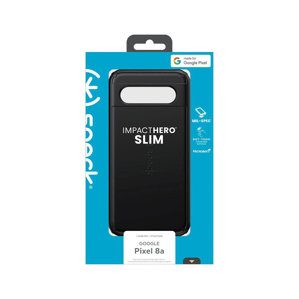 Hurtownia GSM - Etui Speck ImpactHero Slim Google Pixel 8a Černý - SPK606 - {ean13} - Hurt