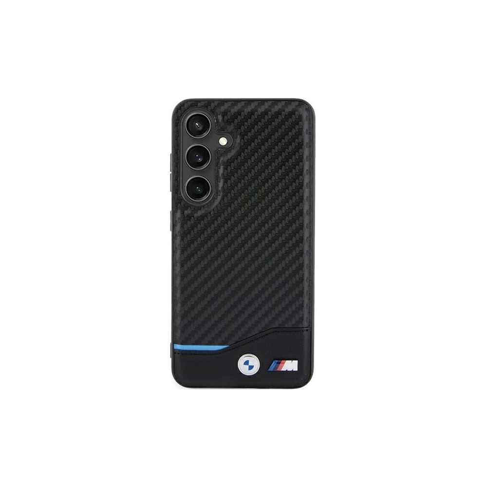 Hurtownia GSM - Etui BMW BMHCSA5522NBCK Samsung Galaxy A55 din piele carbon negru/black - BMW681 - {ean13} - Hurt