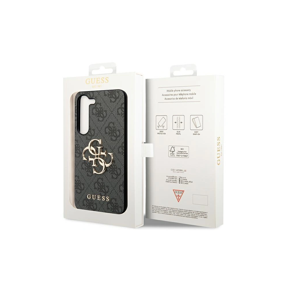 Hurtownia GSM - Etui Guess GUHCSA354GMGGR Samsung Galaxy A35 hardcase 4G Big Metal Logo fekete/black - GUE3430 - {ean13} - Hurt