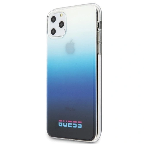 Etui Guess GUHCN65DGCNA Apple iPhone 11 Pro Max niebieski/gradient blue hard case California