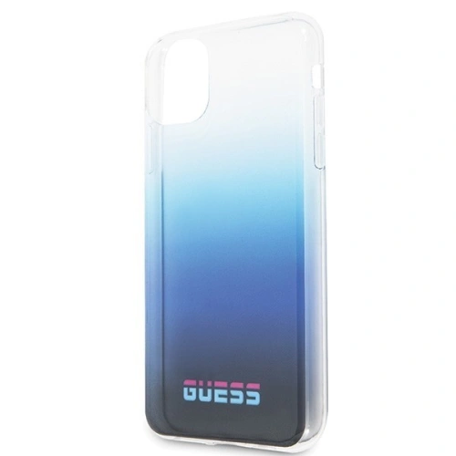 Etui Guess GUHCN65DGCNA Apple iPhone 11 Pro Max niebieski/gradient blue hard case California