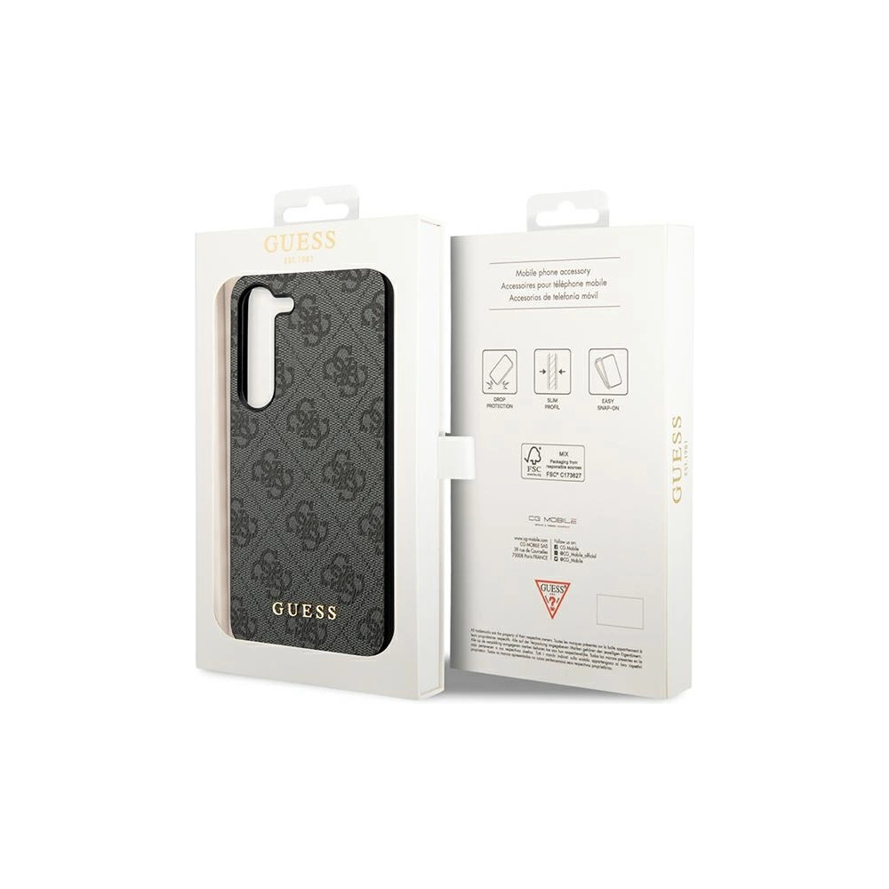 Hurtownia GSM - Etui Guess GUHCSA35GF4GGR Samsung Galaxy A35 hardcase 4G Charms Collection negru/black - GUE3433 - {ean13} - Hurt