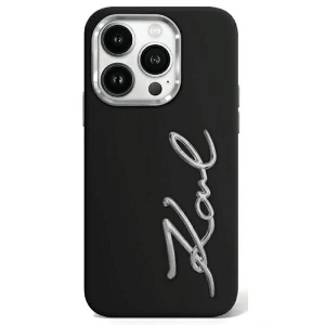 Hurtownia GSM - Etui Karl Lagerfeld KLHCP15LSCMSMVK Apple iPhone 15 Pro hardcase Silicon Metal Script Logo negru/black - KLD1989 - {ean13} - Hurt