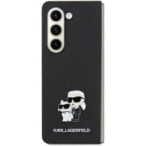 Hurtownia GSM - Etui Karl Lagerfeld KLHCSA35SAKCNPK Samsung Galaxy A35 hardcase Saffiano Karl&Choupette Pin negru/black - KLD1990 - {ean13} - Hurt