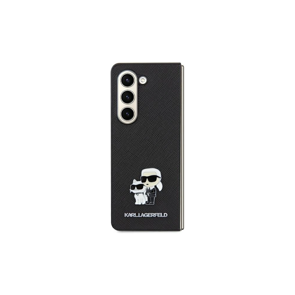 Hurtownia GSM - Etui Karl Lagerfeld KLHCSA55SAKCNPK Samsung Galaxy A55 hardcase Saffiano Karl&Choupette Pin negru/black - KLD1991 - {ean13} - Hurt