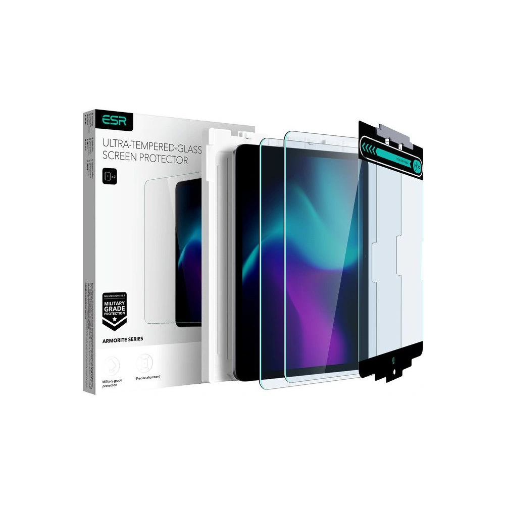 Hurtownia GSM - Tvrzené sklo ESR Armorite Apple iPad Pro 11" 2024 (5. generace) Clear [2 PACK] - ESR797 - {ean13} - Hurt