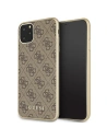 Etui Guess GUHCN65G4GB Apple iPhone 11 Pro Max brązowy/brown hard case 4G Collection