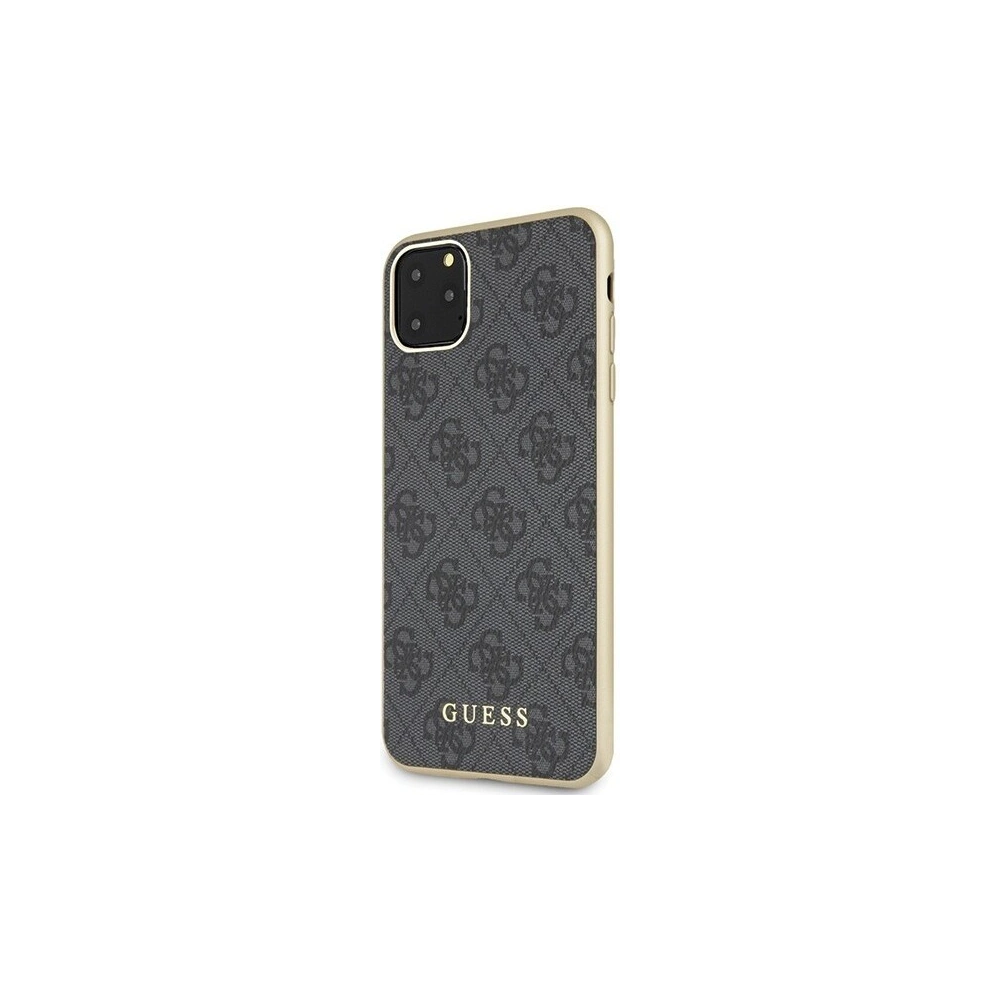 Hurtownia GSM - Etui Guess GUHCN65G4GG Apple iPhone 11 Pro Max szary/grey hard case 4G Collection - GUE255GRY - {ean13} - Hurt
