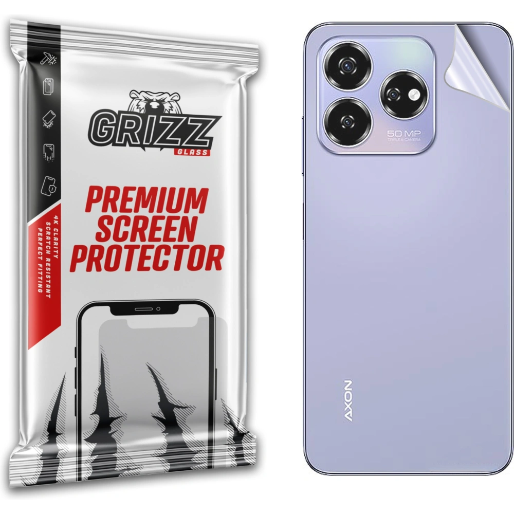 Hurtownia GSM - Folie GrizzGlass SatinSkin spate pentru ZTE Axon 60 - GRZ9734 - {ean13} - Hurt