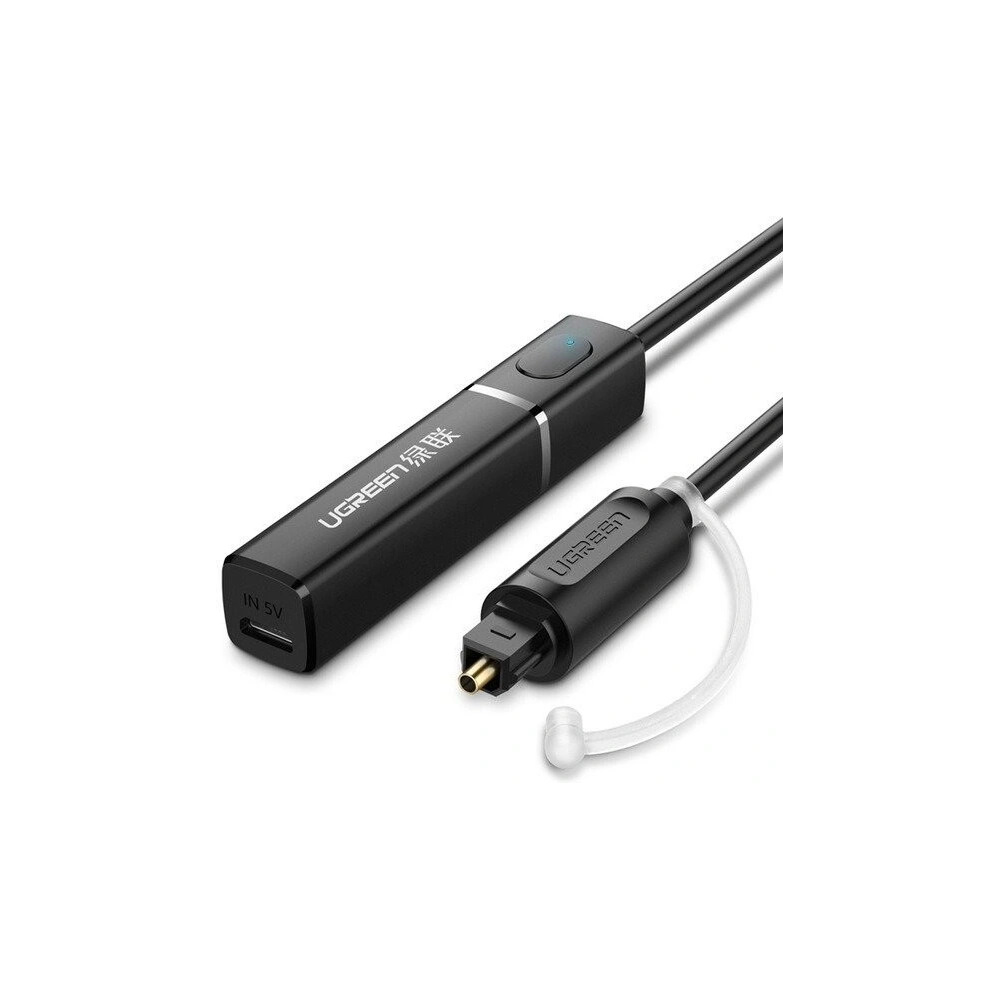 Hurtownia GSM - Transmiter Bluetooth 4.2 UGREEN ze złączem optycznym / Toslink, aptX (czarny) - UGR199BLK - {ean13} - Hurt