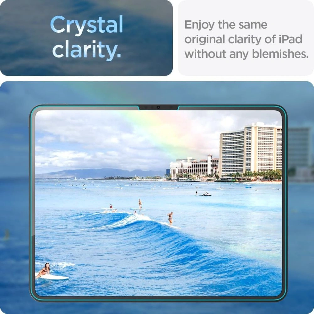 Wholesale Spigen GLAS.tR ez Fit Apple iPad Pro 13" 2024 (7 gen) Clear - SPN3408 - {ean13} - Hurt