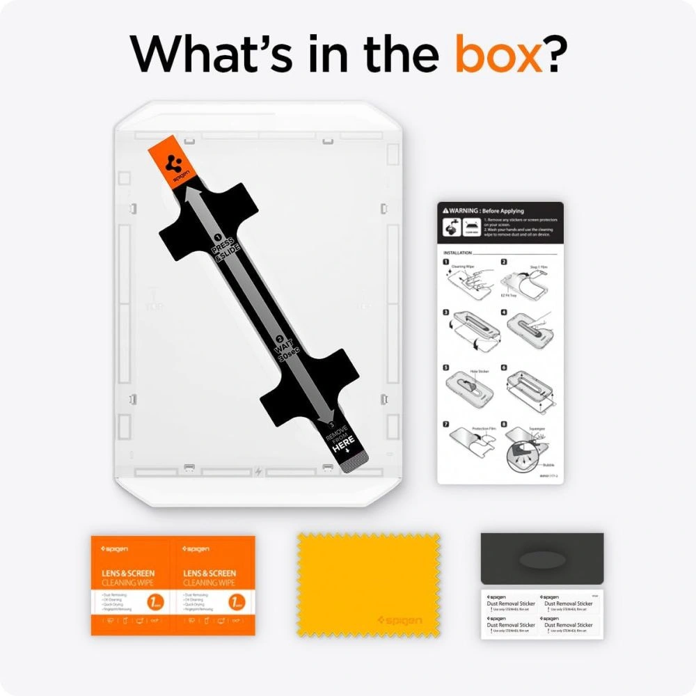 Hurtownia GSM - Szkło hartowane Spigen GLAS.tR ez Fit Apple iPad Pro 13" 2024 (7. generacji) Clear - SPN3408 - {ean13} - Hurt