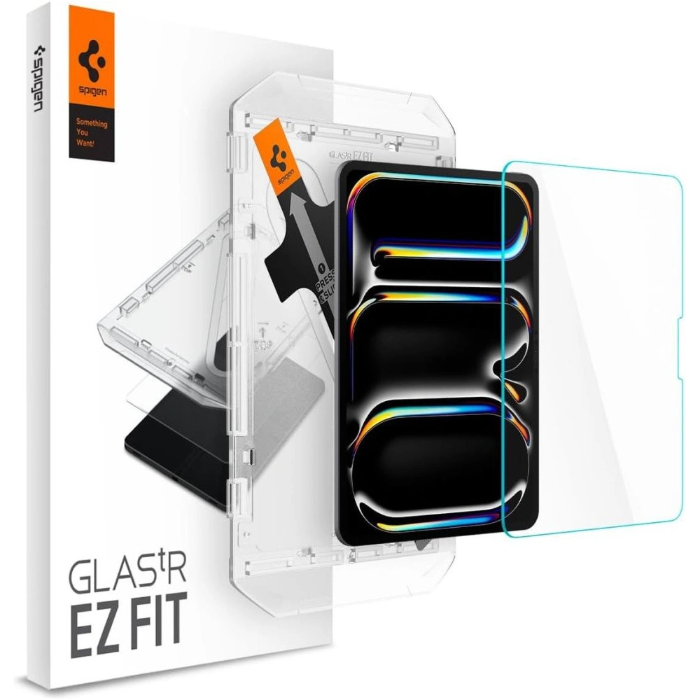 Hurtownia GSM - Gehärtetes Glas Spigen GLAS.tR ez Fit Apple iPad Pro 11" 2024 (5. Generation) Klar - SPN3409 - {ean13} - Hurt