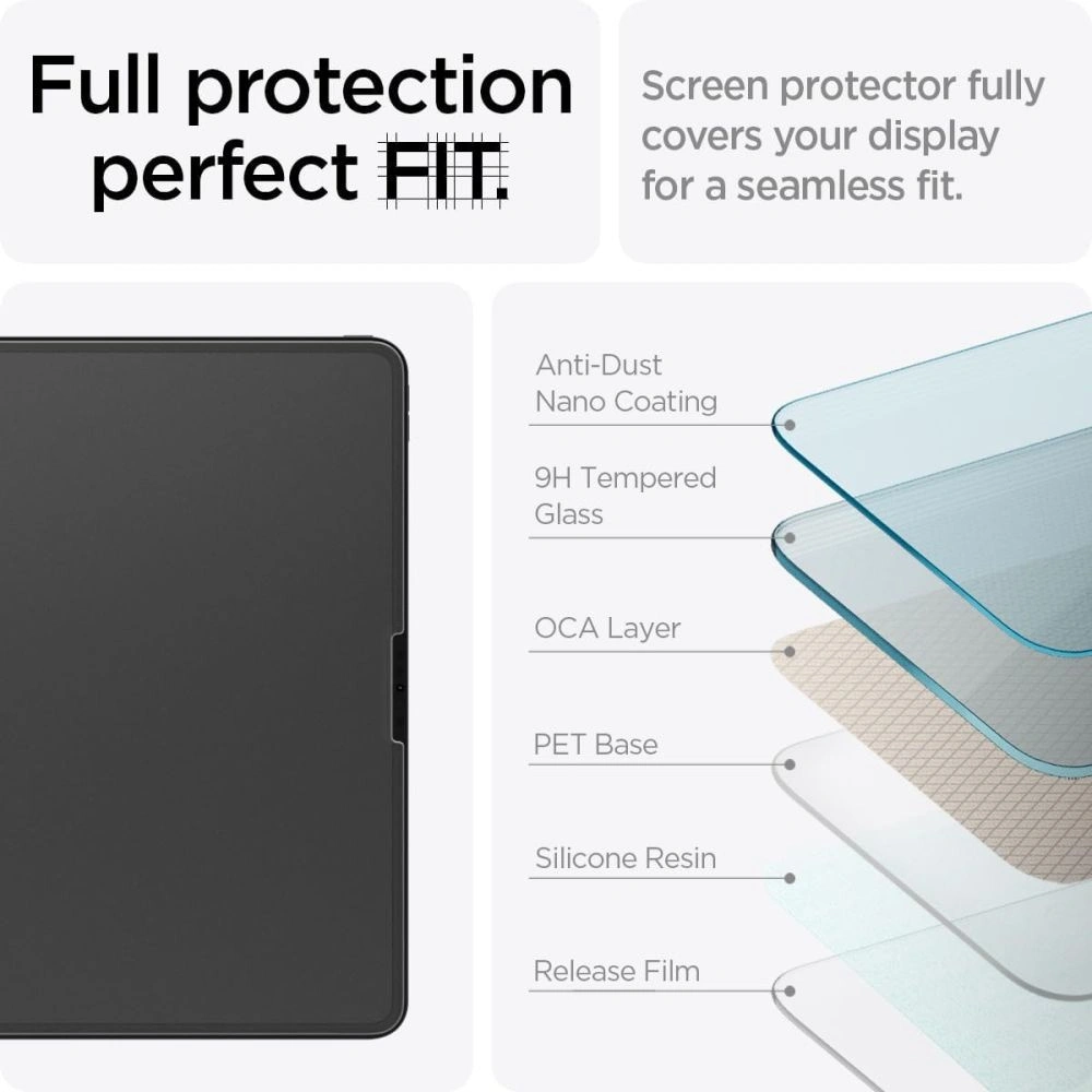 Hurtownia GSM - Gehärtetes Glas Spigen Paper Touch Apple iPad Pro 11" 2024 (5. Generation) Matt Klar - SPN3410 - {ean13} - Hurt