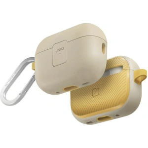 Hurtownia GSM - Etui UNIQ Clyde Lock Case Apple AirPods 1 / 2 béžovo-žlutý/ivory-canary yellow - UNIQ1160 - {ean13} - Hurt