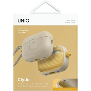 Hurtownia GSM - Etui UNIQ Clyde Lock Case Apple AirPods 1 / 2 béžovo-žlutý/ivory-canary yellow - UNIQ1160 - {ean13} - Hurt