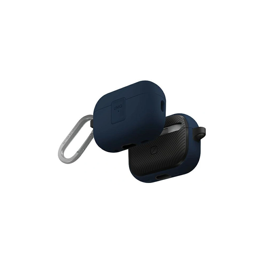 Hurtownia GSM - Etui UNIQ Clyde Lock Case Apple AirPods 1 / 2 kék-sötétszürke/royal blue-dark grey - UNIQ1161 - {ean13} - Hurt